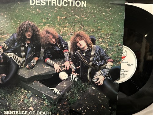 Destruction – Sentence Of Death LP 1984 Metal Blade – MBR 1039 VG