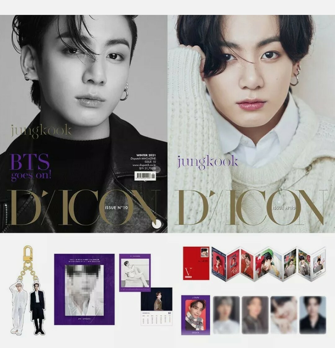 BTS D-icon Vol.10 BTS Goes On! JUNGKOOK DICON Magazine Full Set