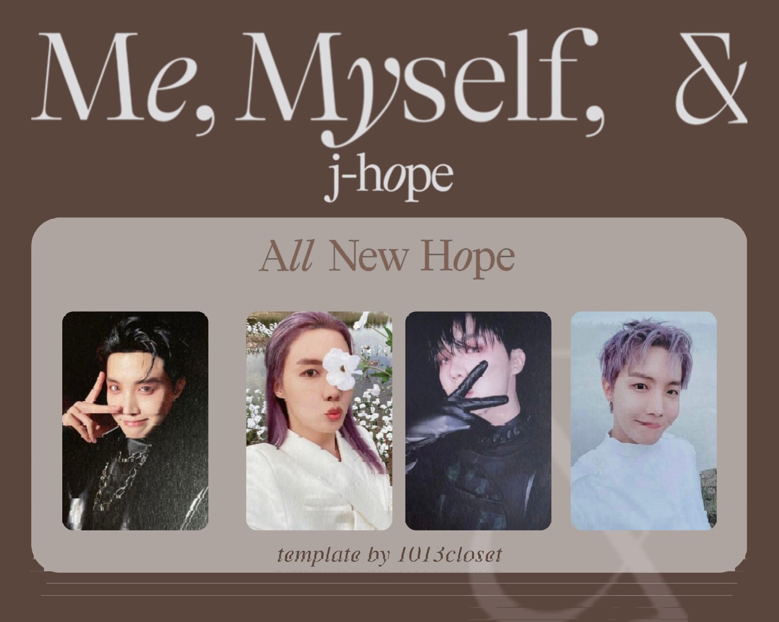 BTS J-Hope jhope hoseok Photocard 8 Folio Photocard idol kpop pc