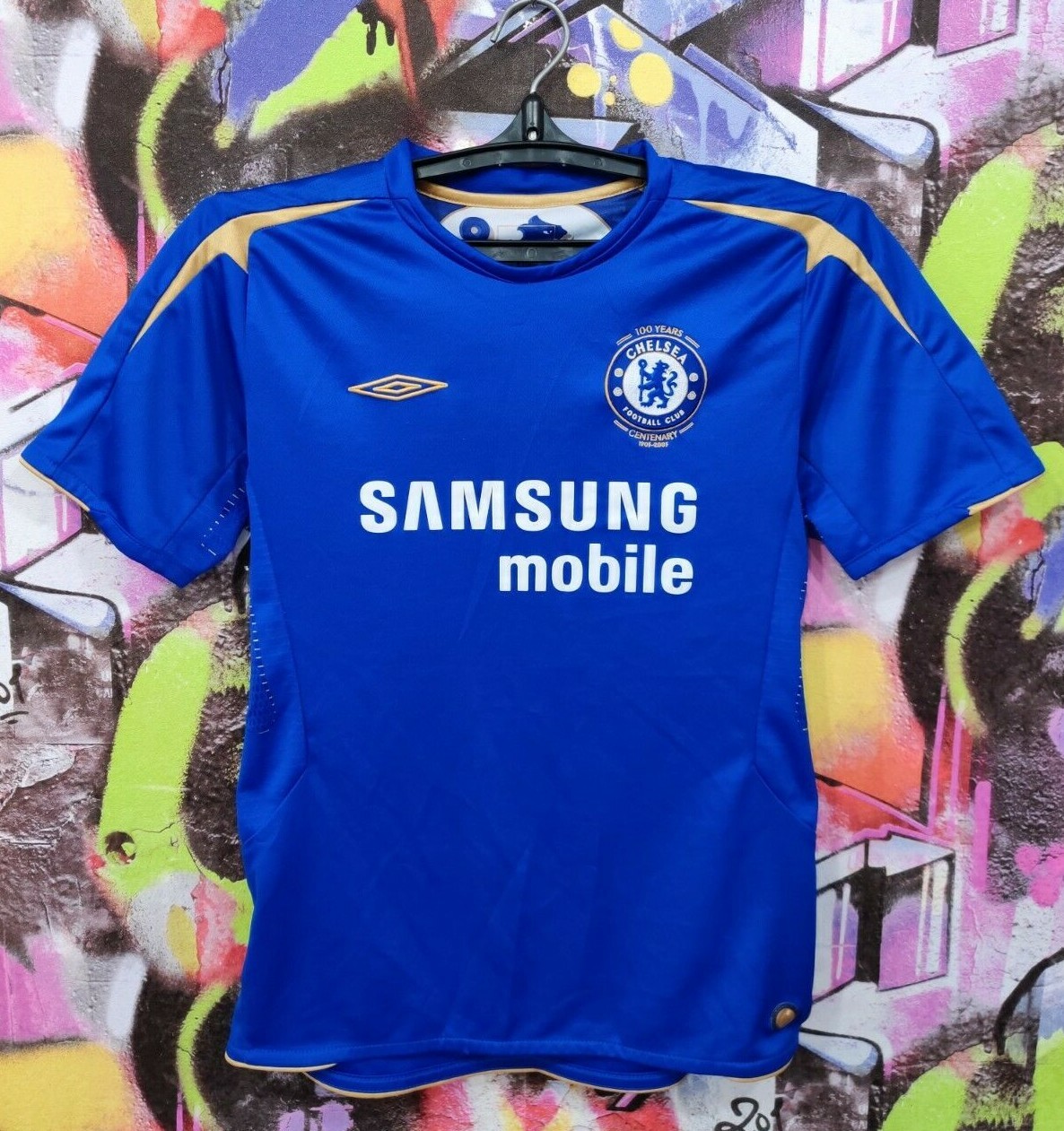 100 Years CHELSEA 2005 2006 Home Football Shirt Soccer Jersey