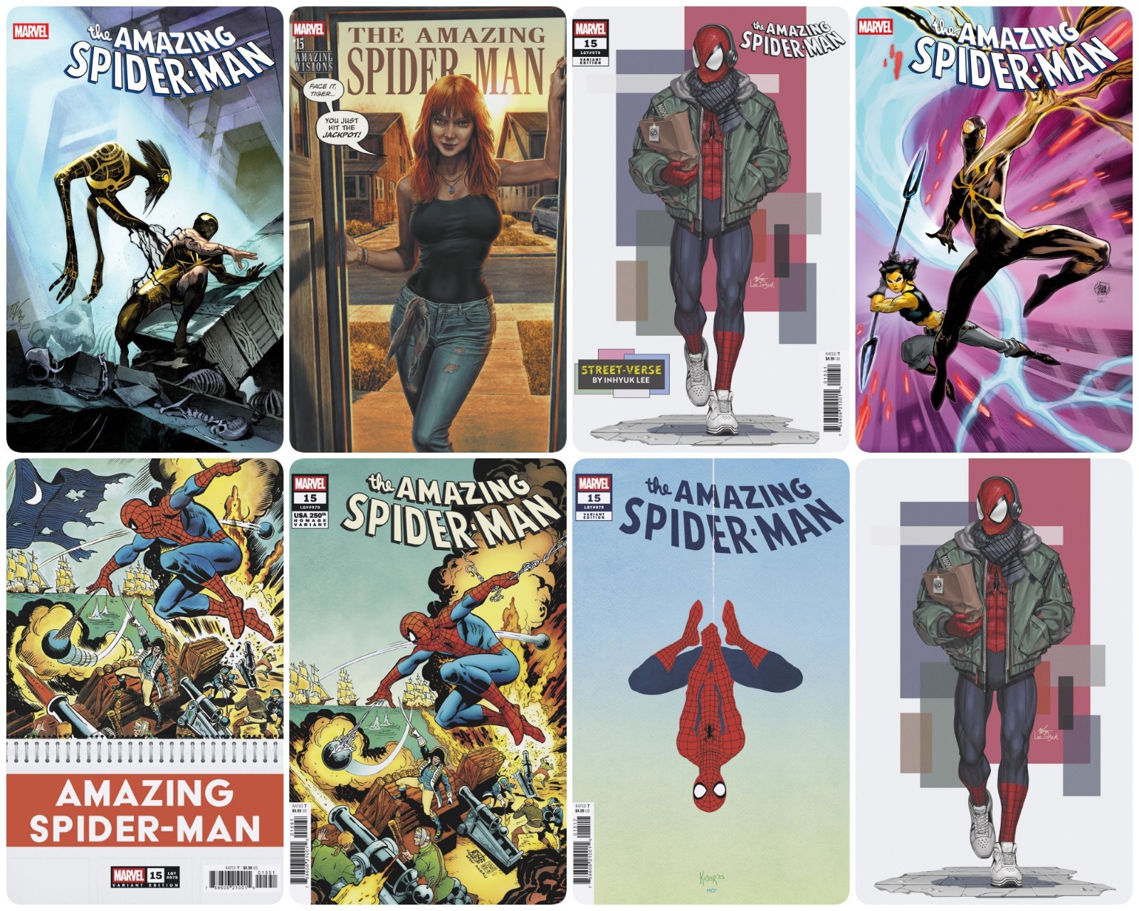 AMAZING SPIDER-MAN #15 **COVER SELECT** [1:25] | eBay