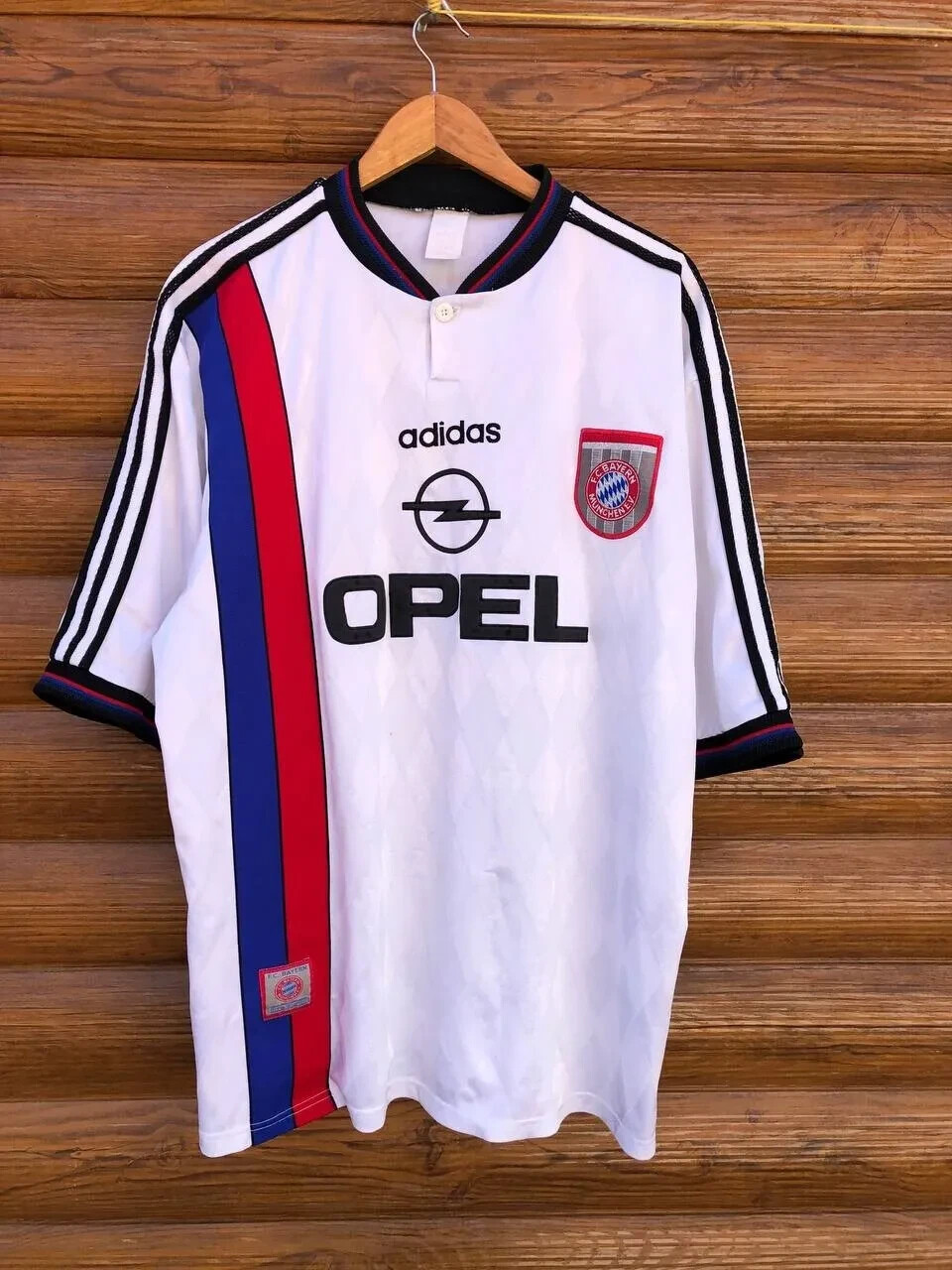 Adidas Bayern Munich 1996-1998 Football Jersey Vintage Opel | eBay