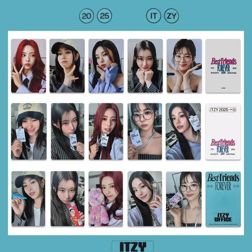 5pcs/set ITZY 2025 Season's Greetings Best Friends Forever Self