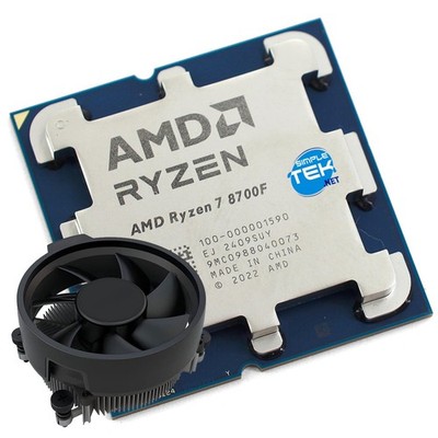 AMD Ryzen 7 8700F AM5 Gaming CPU Processor 8C/16T 4.10GHz Max 5.00
