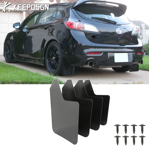4PCS For Mazda 3 Speed3 5 6 MX-5 Matte Mud Flaps Splash Guards