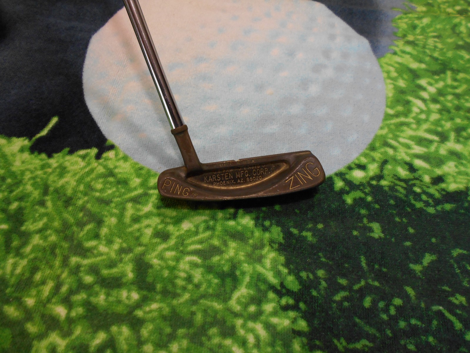 Vintage Original PING ZING 85020 Blade Putter Good condition RH