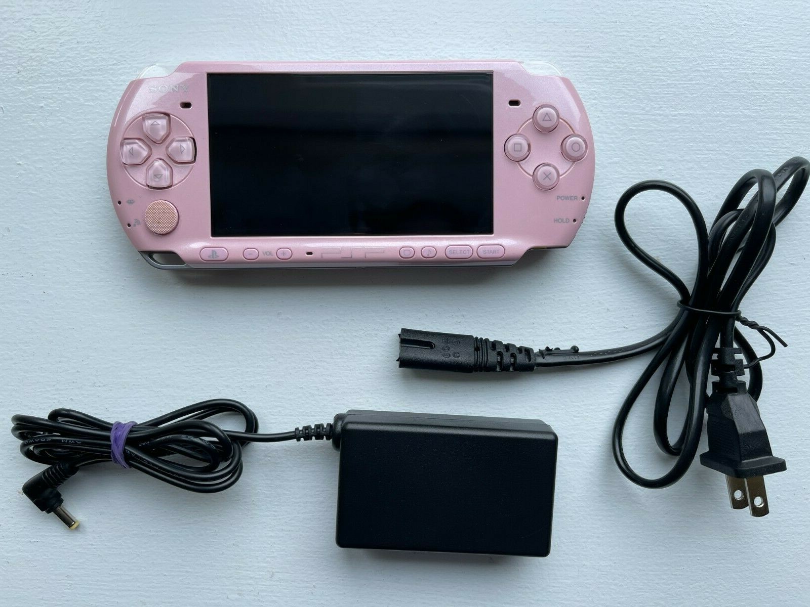 Sony PSP 3000 Blossom Pink - Good Condition + Official 4GB Card +