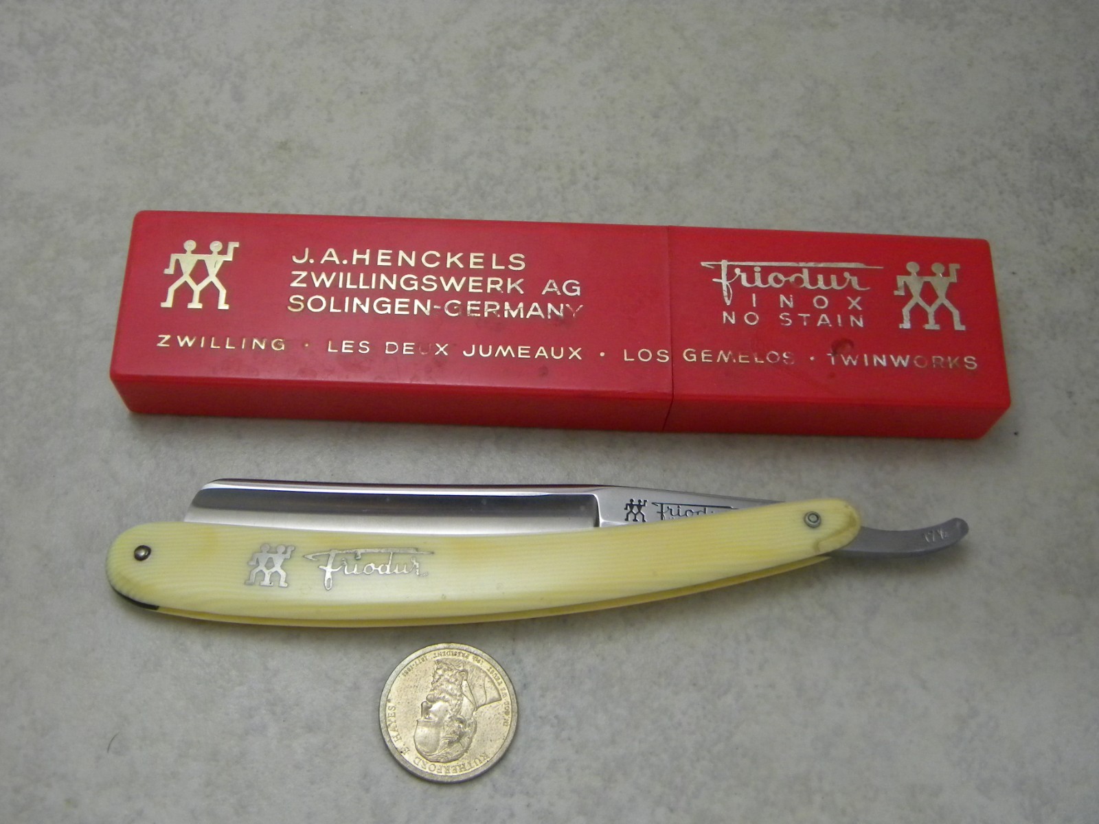 Friodur- J.A. Henckels- zwillingswerk- Inox- No Stain- Straight