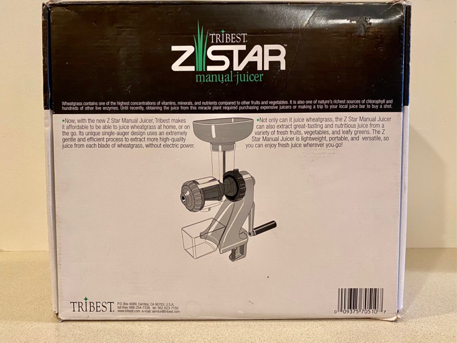 Tribest Z Star Manual Juicer new in Box | eBay