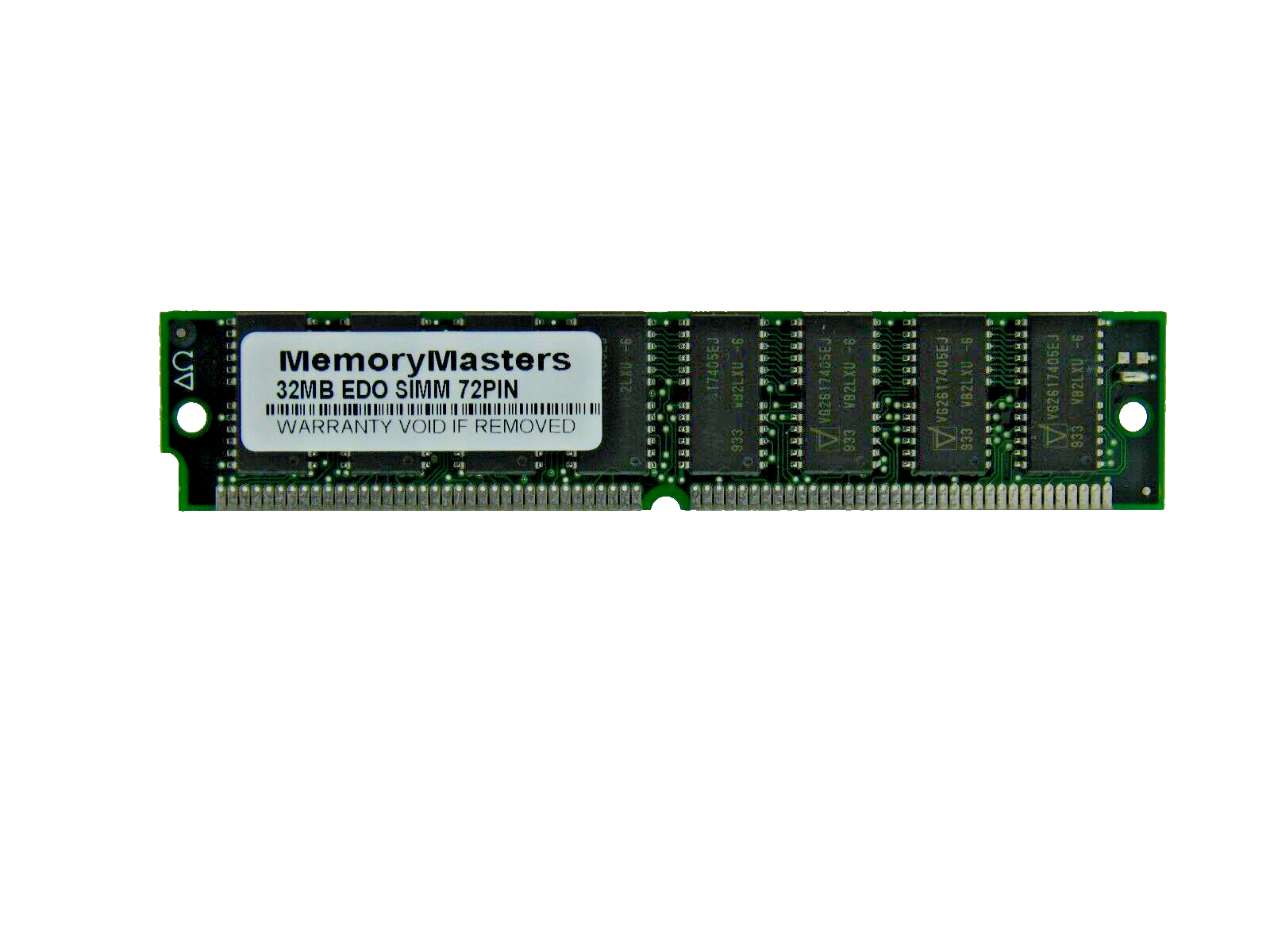 32MB 72pin SIMM MEMORY 8x32 WITHOUT (non) PARITY EDO 60NS 5V RAM