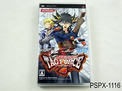 Yu-Gi-Oh 5D's Tag Force 4 PSP Japanese Import Japan JP Yugioh US