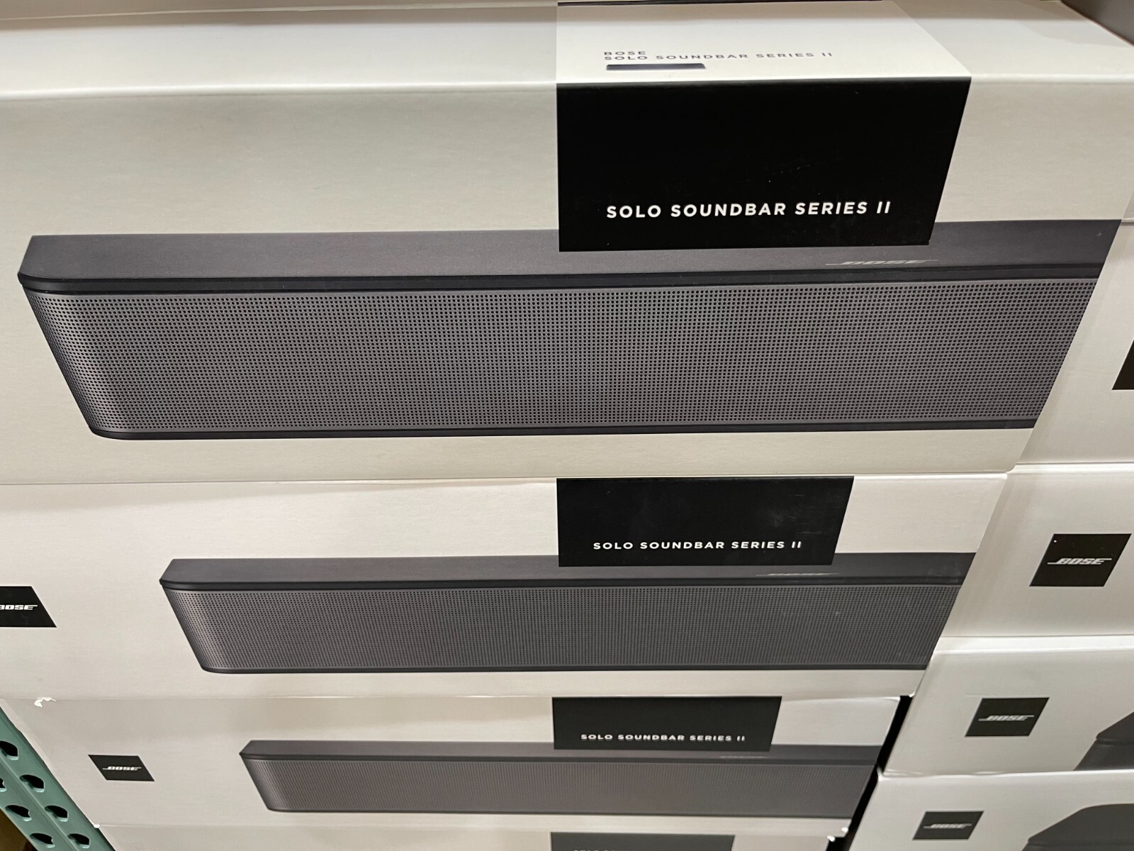 Bose Solo Soundbar Series II with Wall Bracket, Remote Control