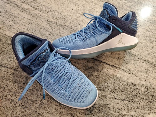 Nike Air Jordan XXXII 32 'Win Like 82' UNC Blue Mens Size 8 AA1256
