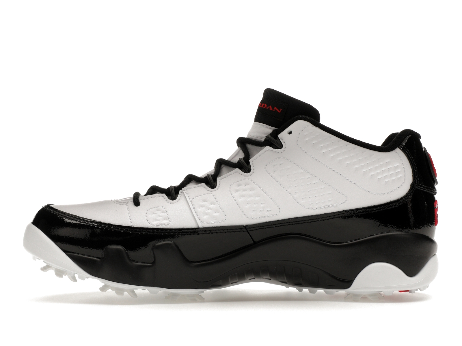 Air Jordan 9 Golf Low White Black True Red - FJ5934-100 | eBay