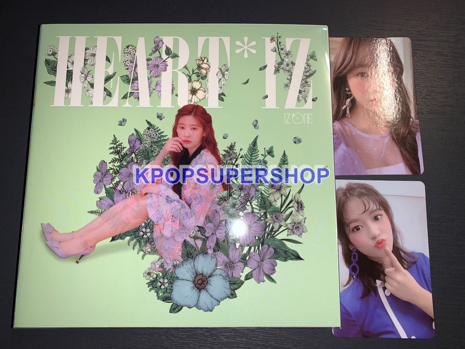 IZ*ONE 2nd Mini Album Heart IZ CD Great Rare Violeta Minju Ver