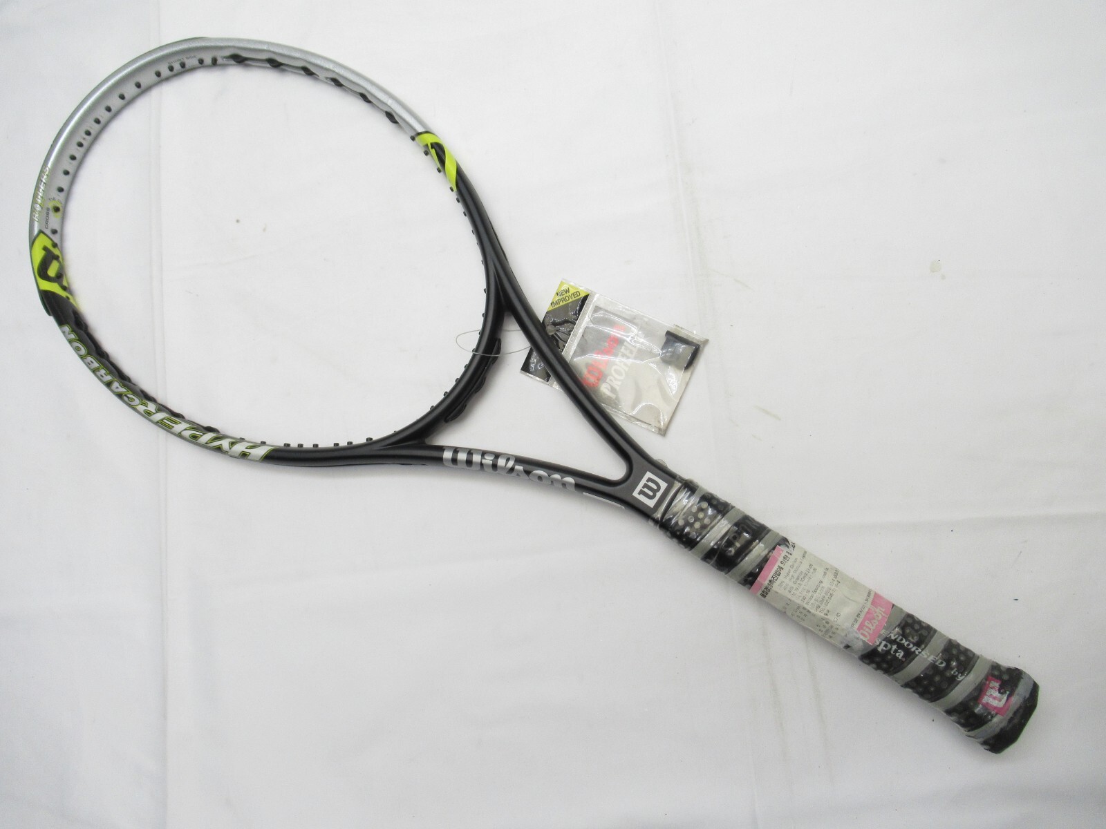 NOS* WILSON HYPER PRO STAFF 7.6 ROLLERS MIDPLUS TENNIS RACQUET (4