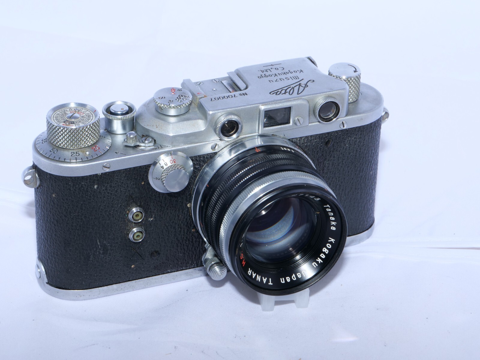 Japanese ALTA vintage Leica Copy camera. Serial #700007. TANAR 5cm