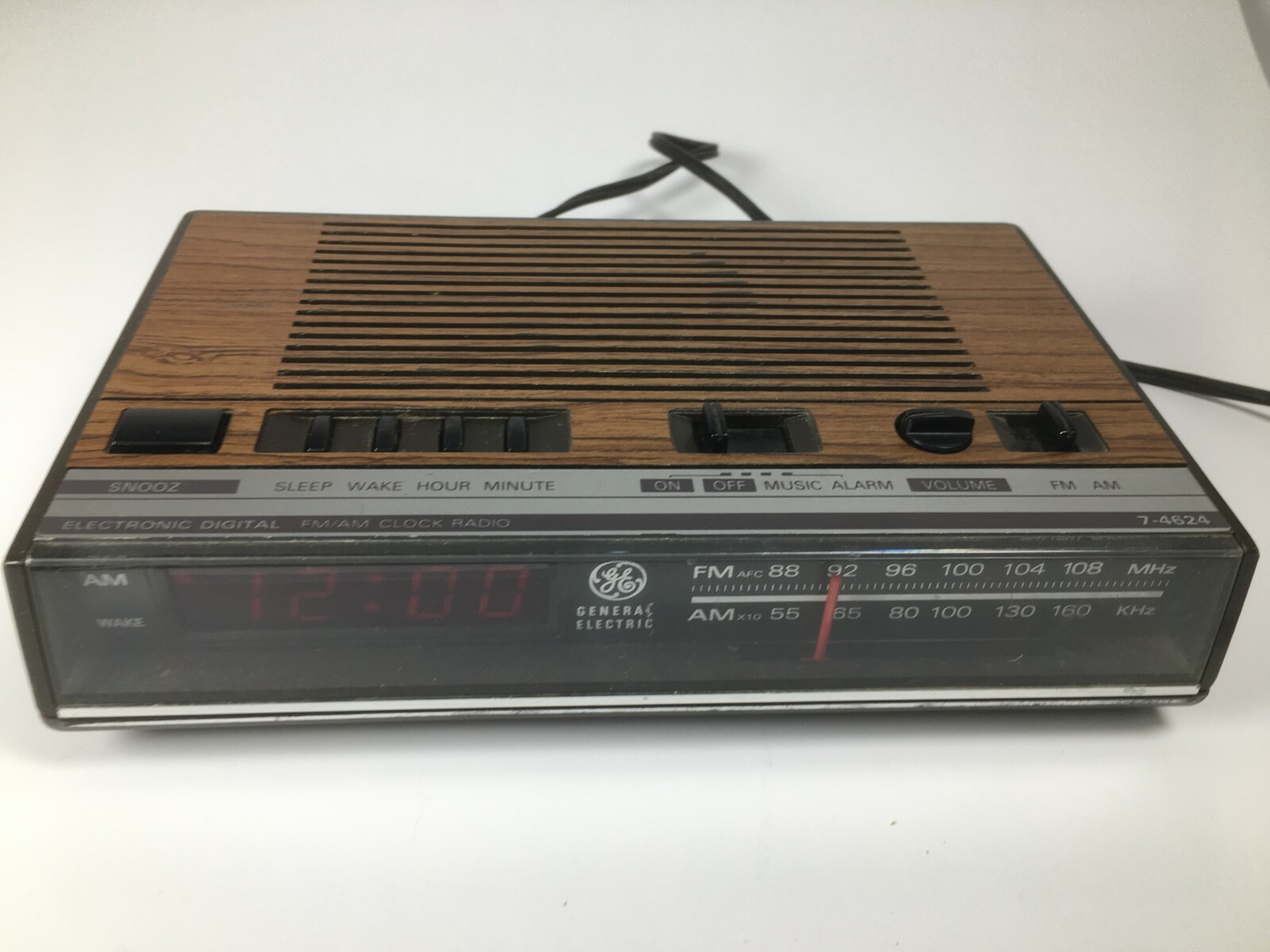 GENERAL ELECTRIC ラジオ時計 1950製MADE IN USA GENERAL ELECTRIC