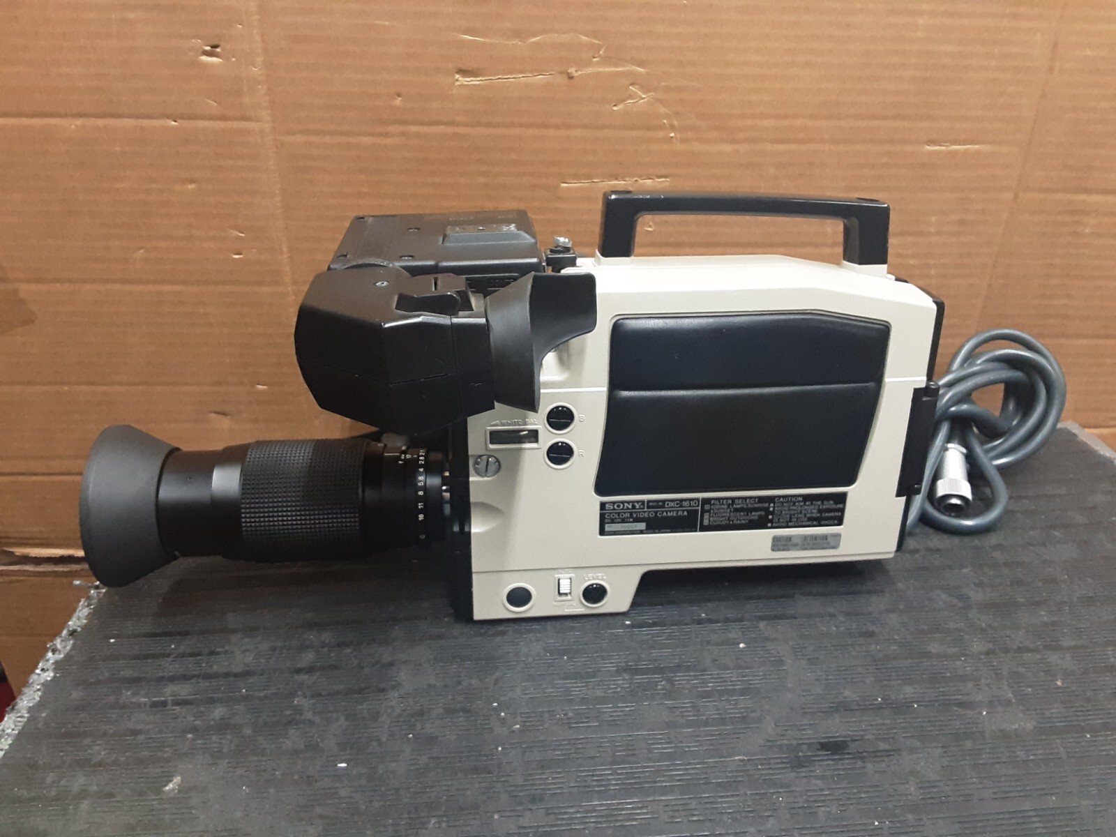 Sony DXC-1610 Trinicon Color Video Came, Vintage 1978 | eBay