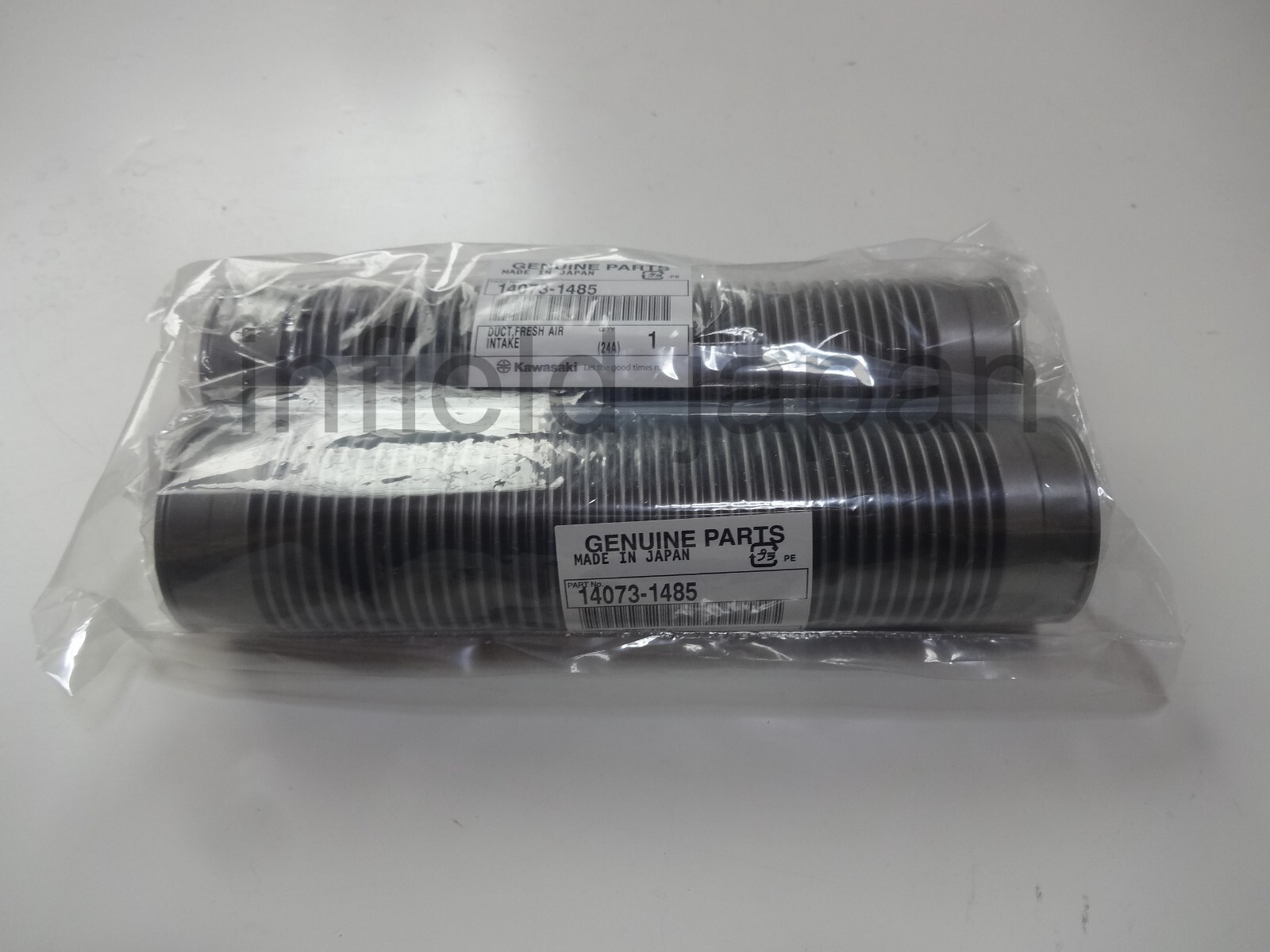 Genuine Kawasaki ZXR400-2 ZX400L Duct Fresh Air Intake Set 14073