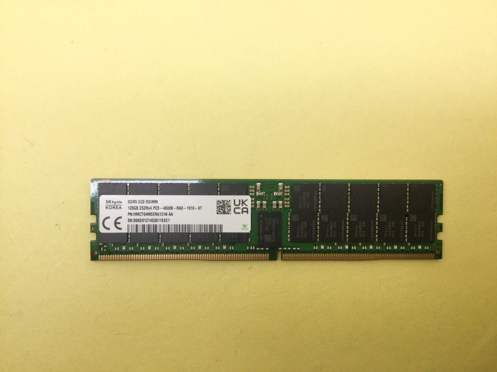 SK HYNIX 128G (1X128GB) 2S2RX4 PC5-4800B RDIMM SERVER MEMORY