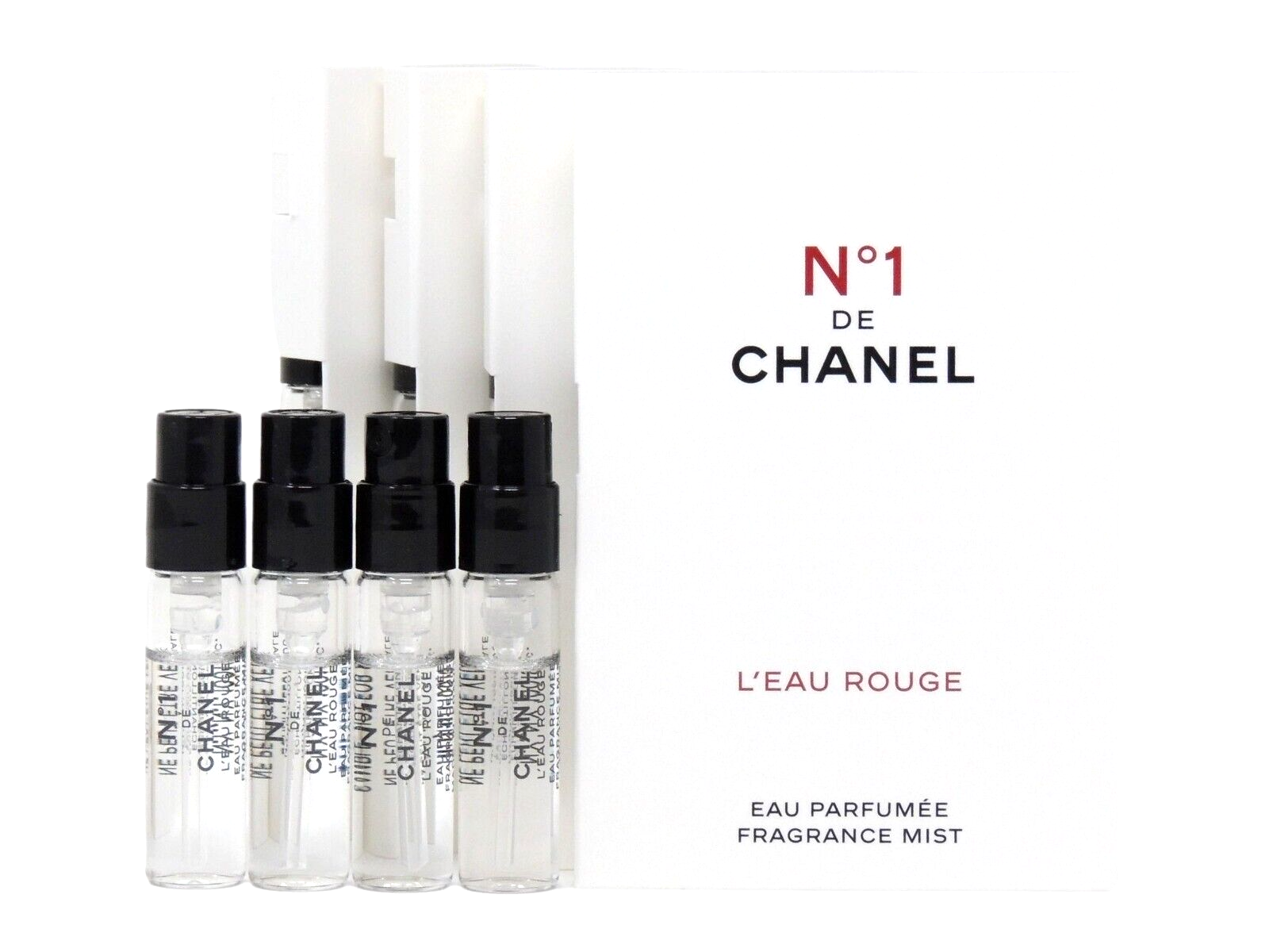 BLEU DE CHANEL & N°1 L'EAU ROUGE サンプルセット Chanel Bleu de