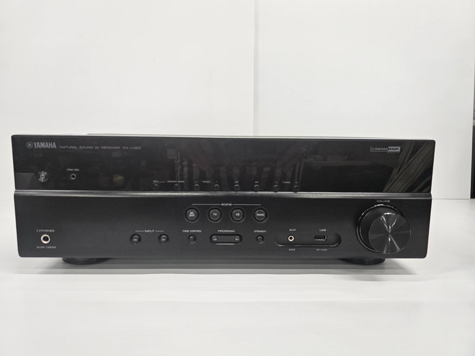 Yamaha RX V383 5.1 Channel 100 Watt Receiver (as-is see details