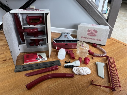 Lot Of Kirby Classic III Vacuum Cleaner & Rug Renovator