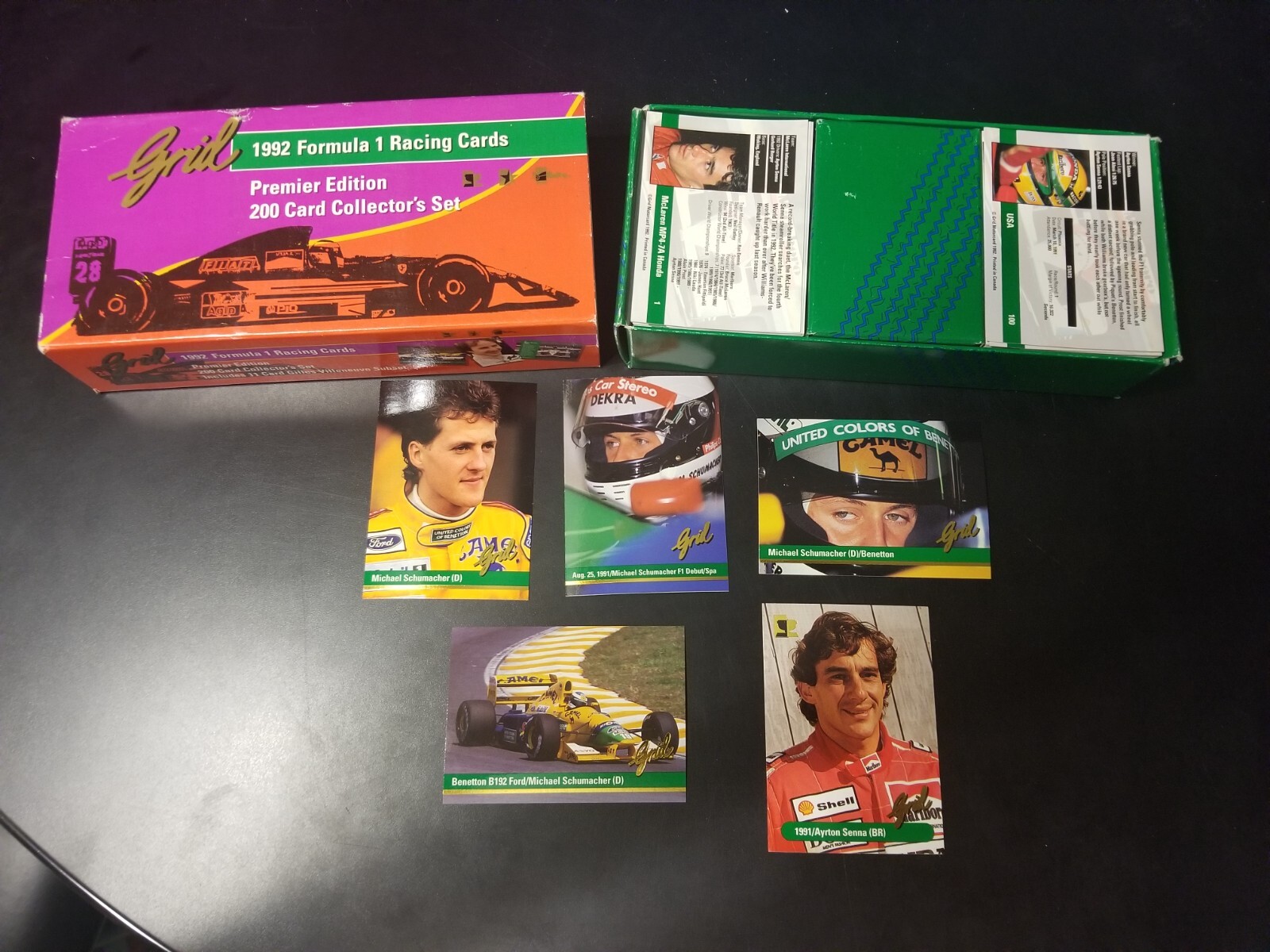 アマダ F1 FIGHTING SPIRIT 1992 12枚セット リフラクタ Grid 1992