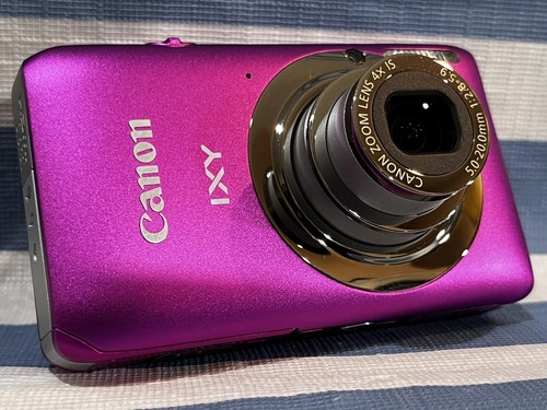 Canon IXY 210F Pink 12MP 4x F2.8, 3.0inch, Digital Camera