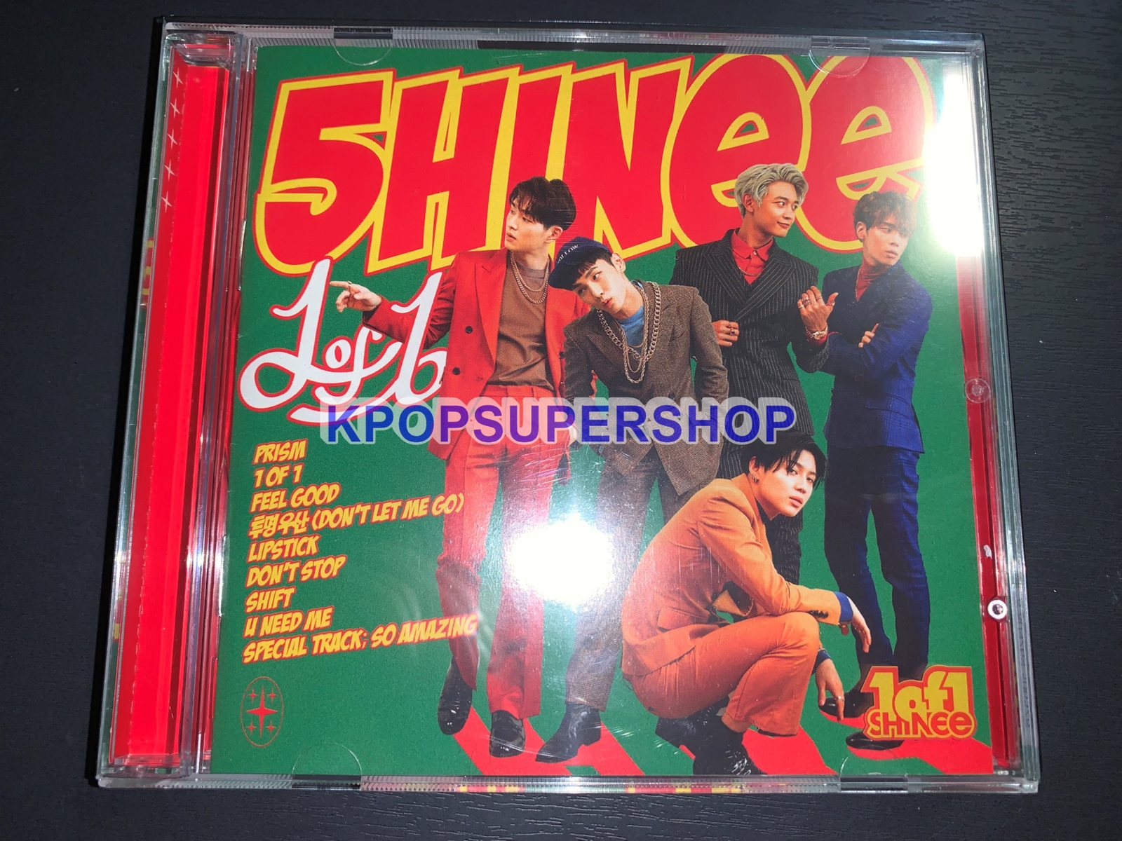 SHINEE 5th Album 1 of 1 CD Great Rare OOP Booklet KEY Ttakji Red