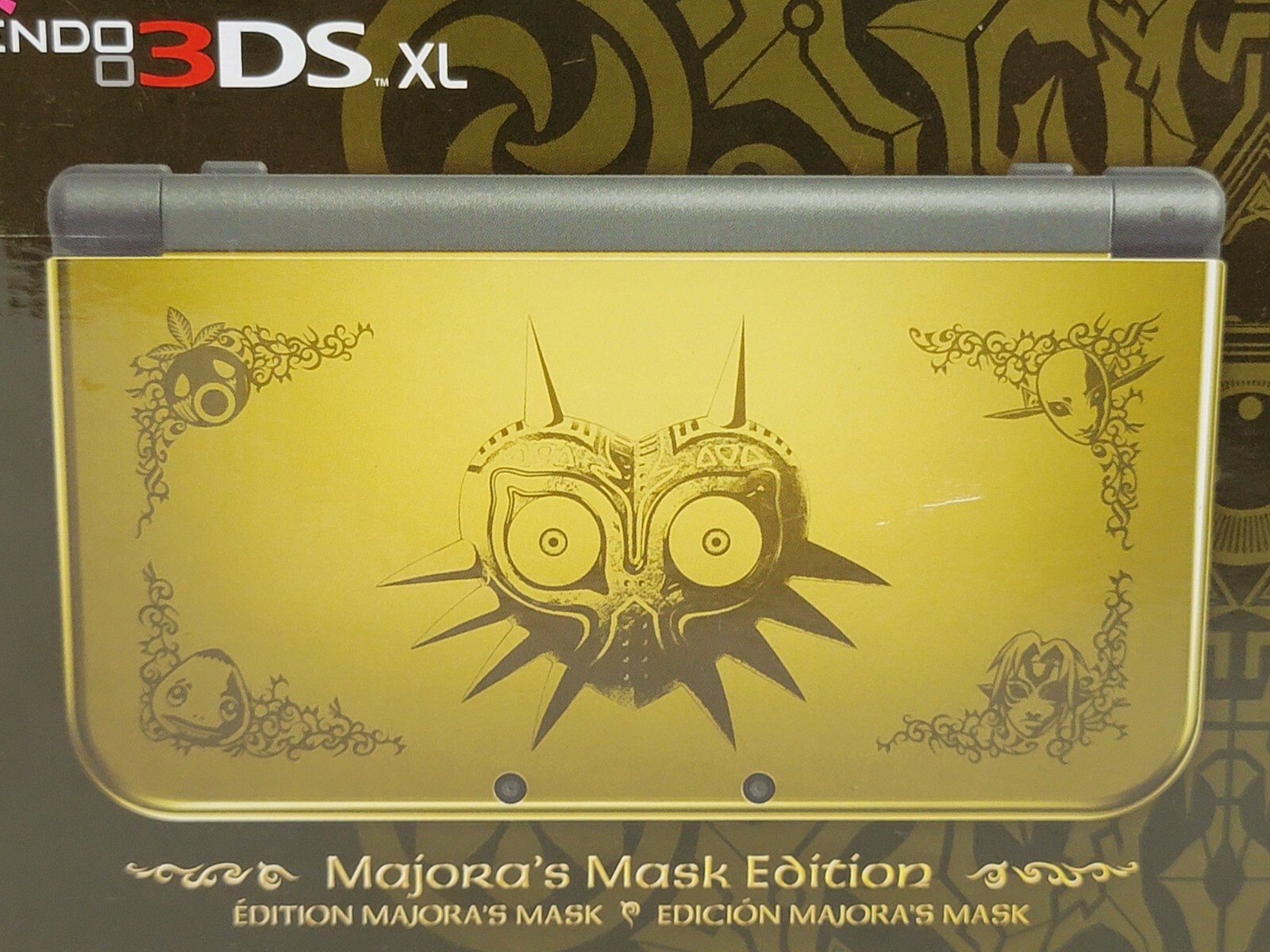 NEW (Read) New Nintendo 3DS XL Zelda Majora's Mask Edition Console