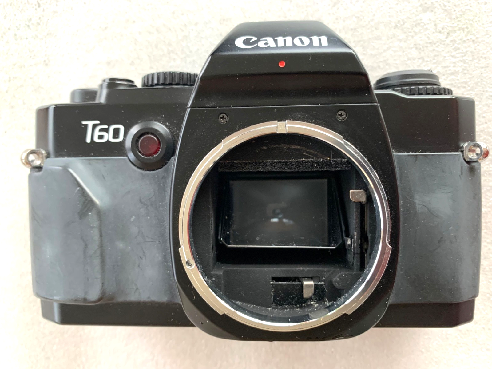 Canon T60 35mm SLR Film Camera Body Only-Tested/working | eBay