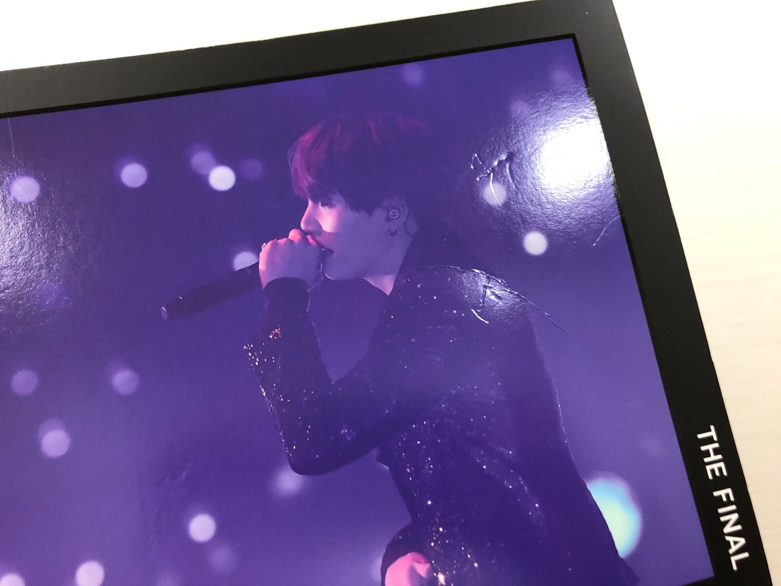 BTS The Wings Tour Essay Book for SUGA No Photo card (Defect) | eBay