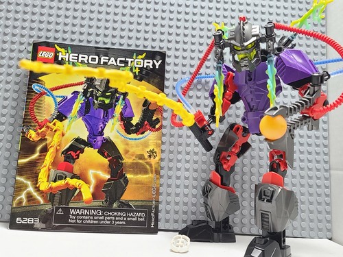 100% Complete and Retired Lego Hero Factory Voltix (6283) with