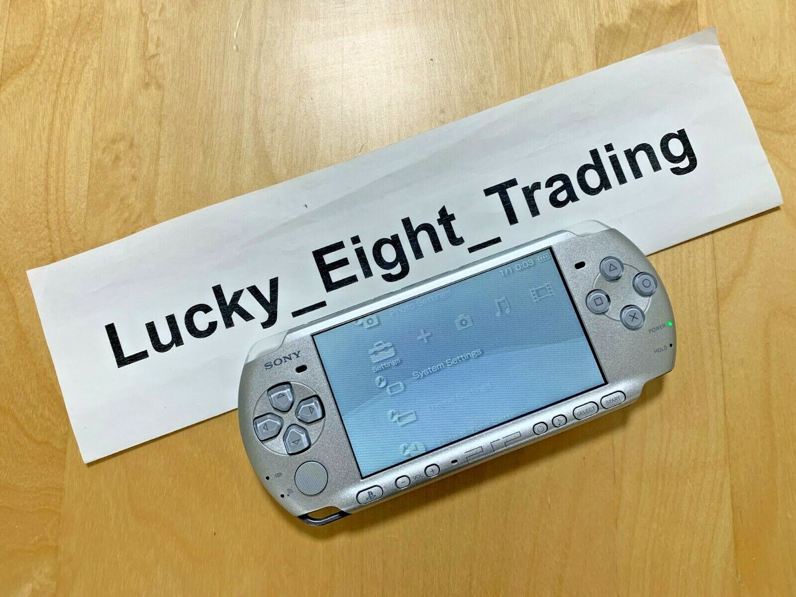 PSP 3000 Mystic Silver MS Console only No Battery [H] | eBay