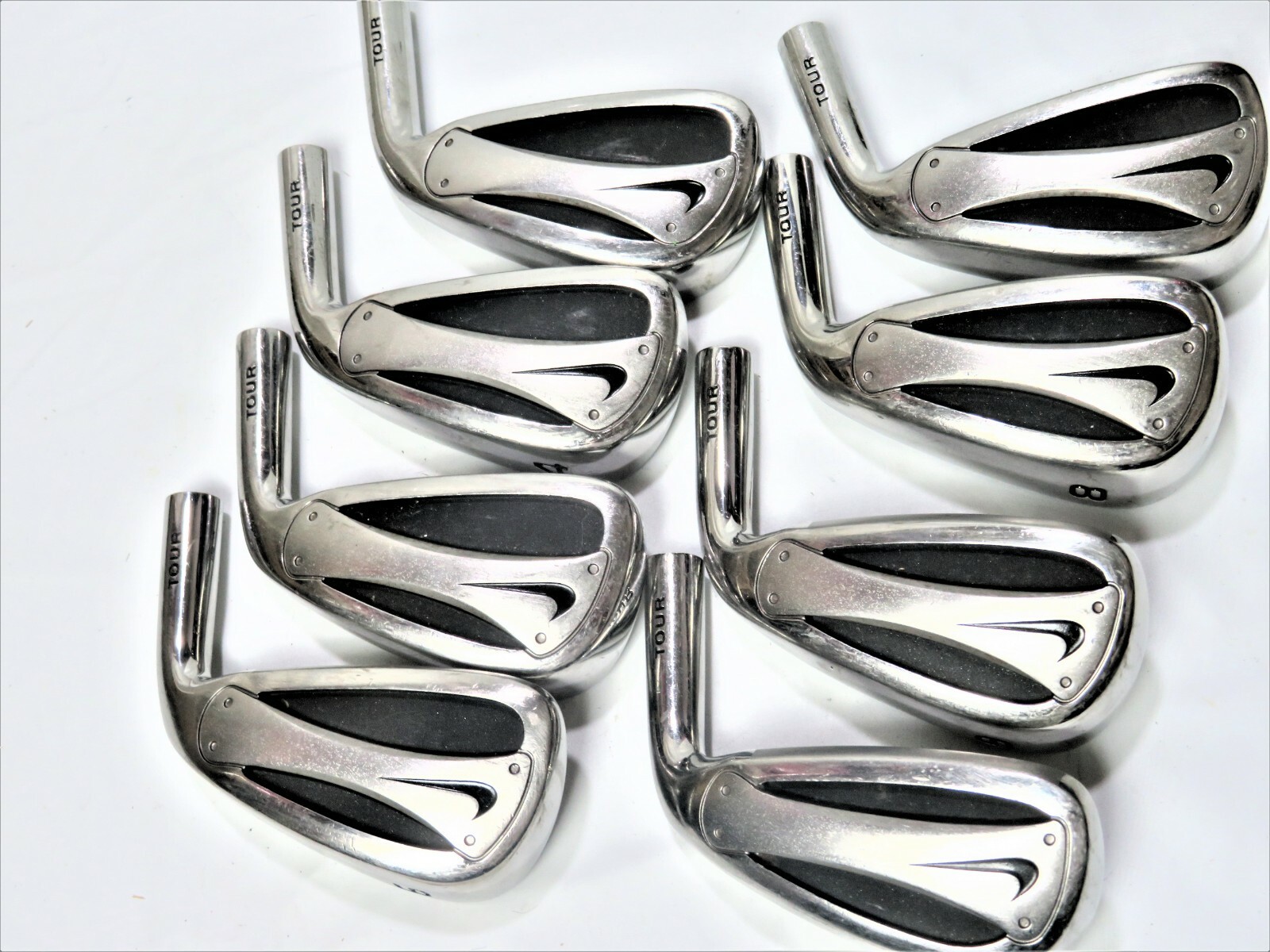 BEST OFFER NIKE SLINGSHOT TOUR 8pc Head Only IRONS SET GOLF PARTS
