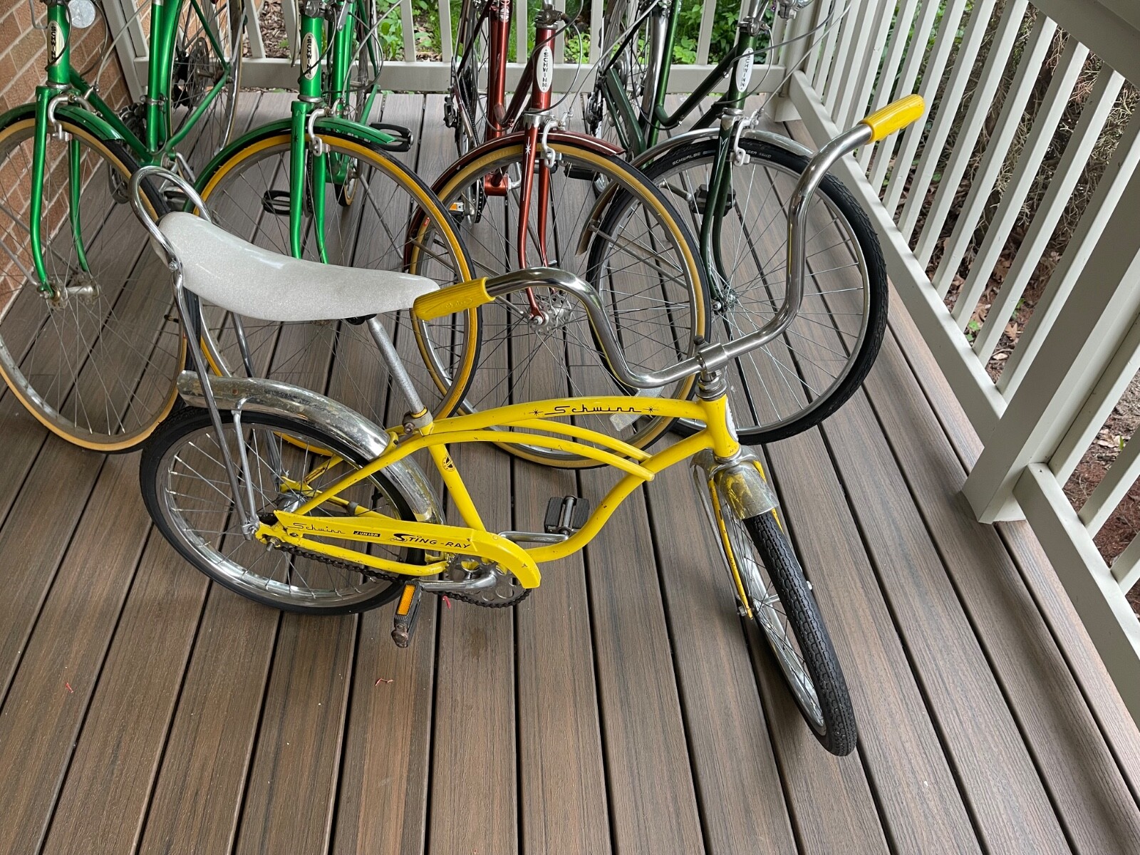 1973 Schwinn Stingray Jr Lemon Yellow Bike | eBay