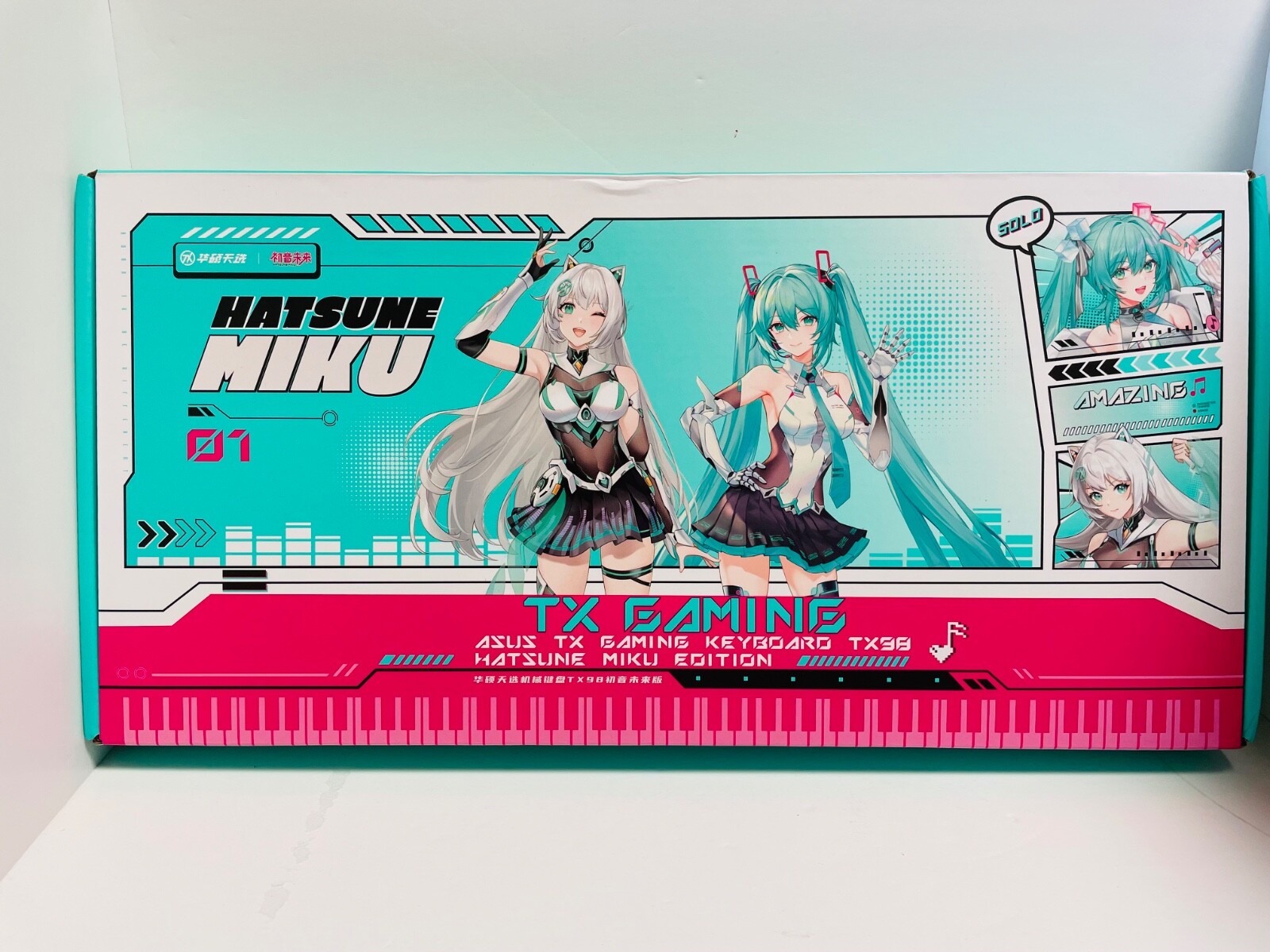 Asus Tianxuan Mini Hatsune Miku TX98miku Gaming Mechanical