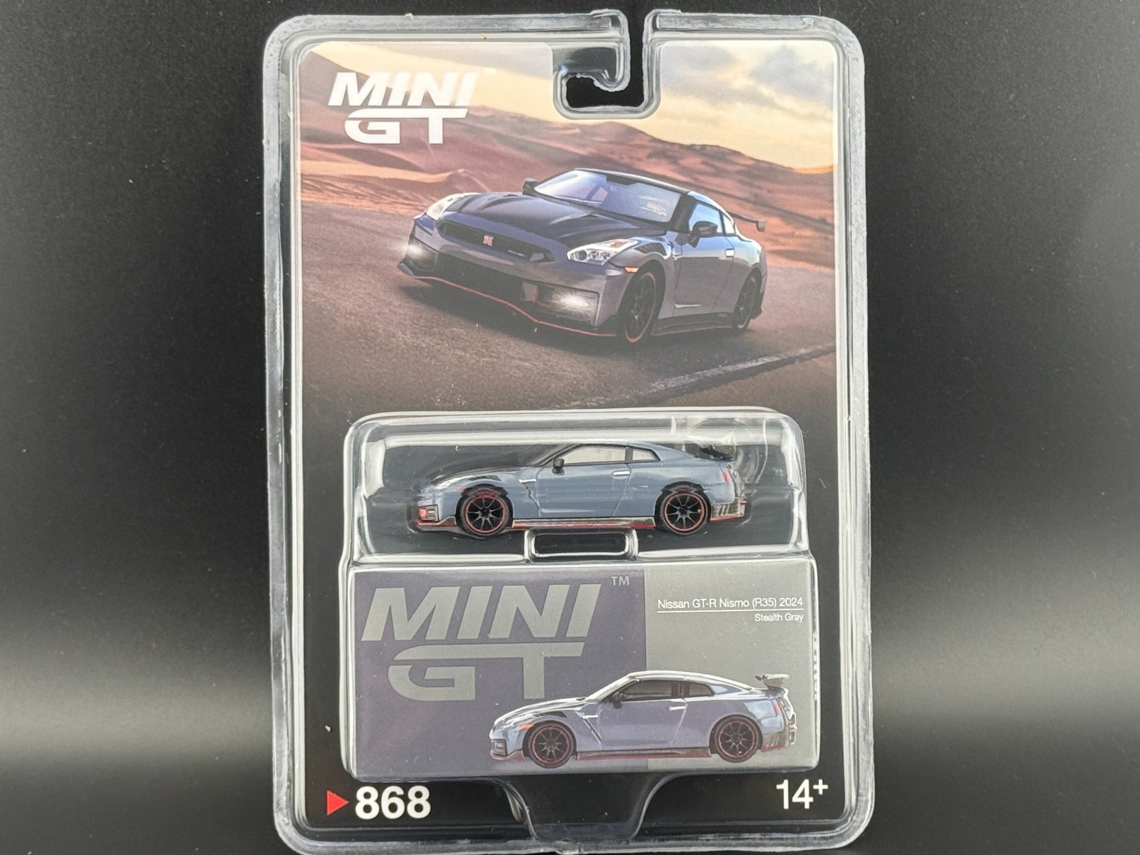 Mini GT Nissan GT-R Nismo 2024 NISMO – Stealth Gray #868 1/64 | eBay