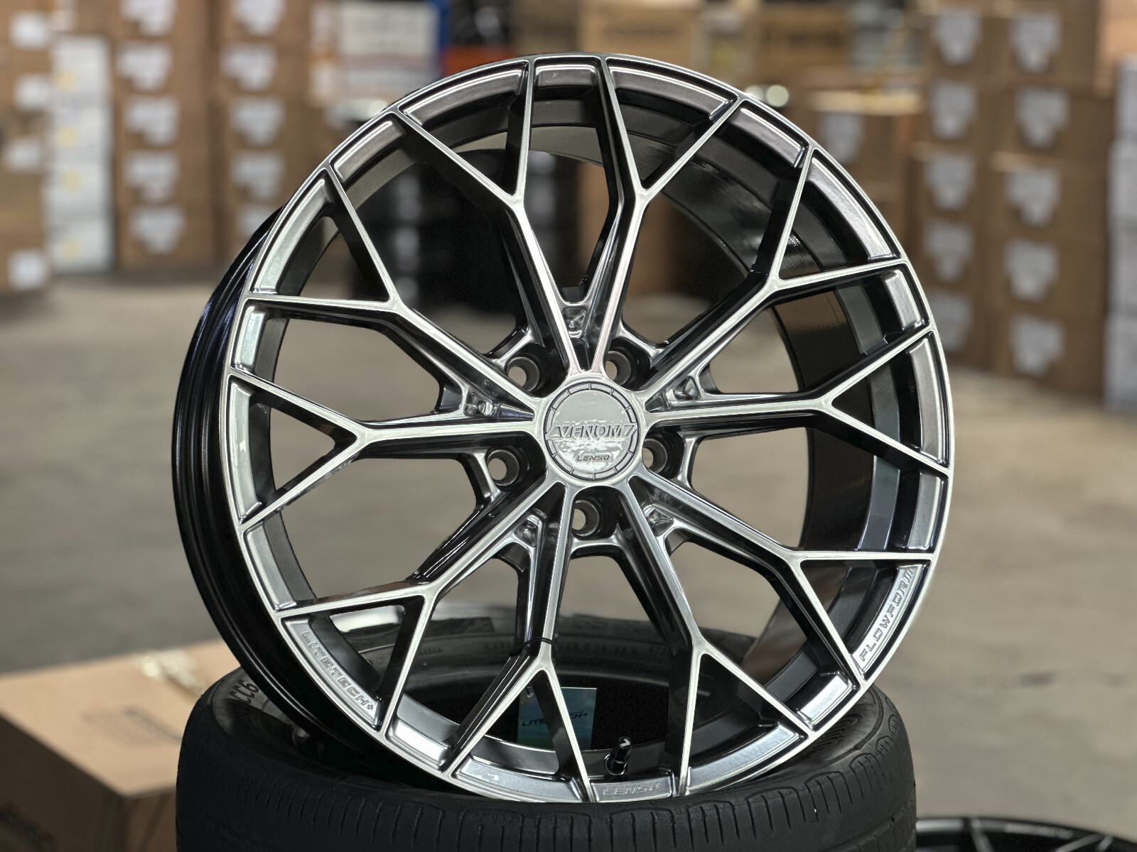 New 20x9 Lenso Venom VNA (4 wheel) 5x120 fit ALPHARD AGH40 Lexus