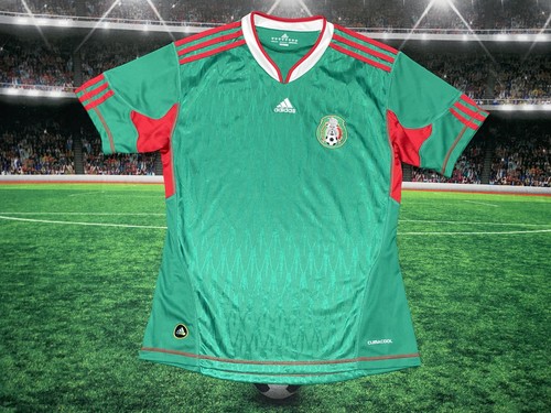 Mexico National Soccer Team 2010 Adidas Jersey Sz Medium Preowned