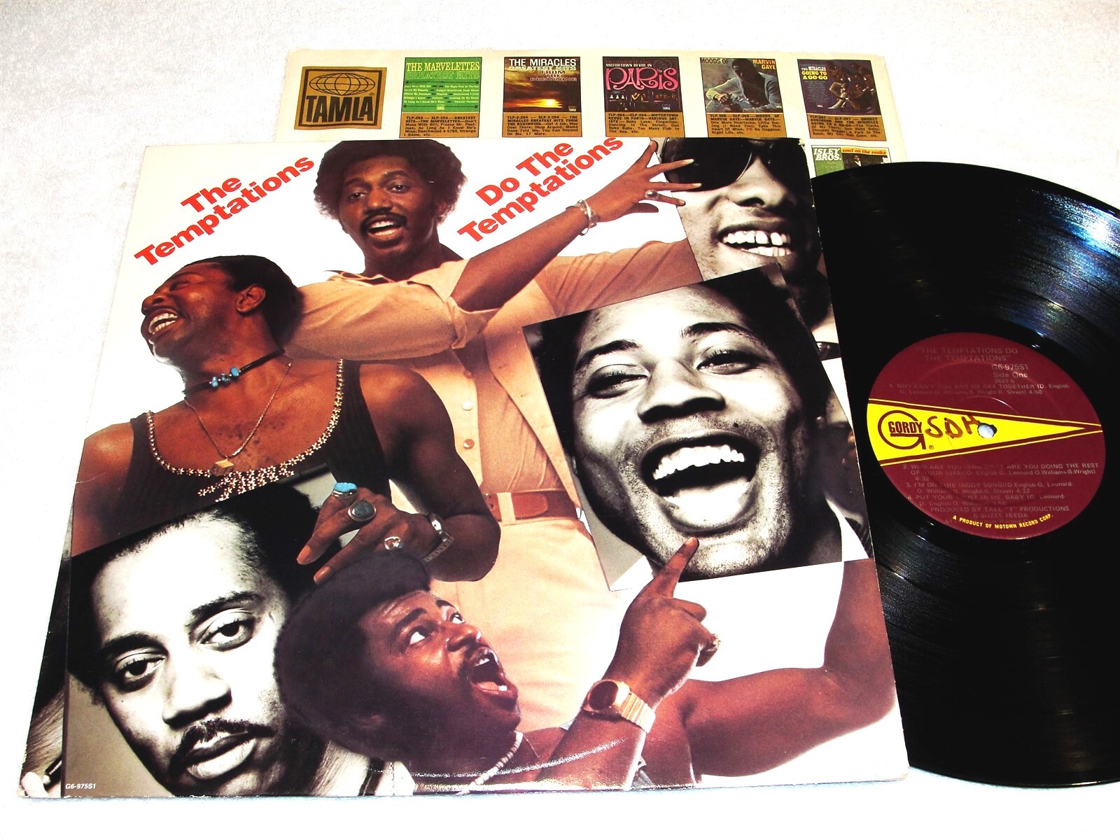 The Temptations LPレコード SWK-6161 The Temptations, Ali-Ollie