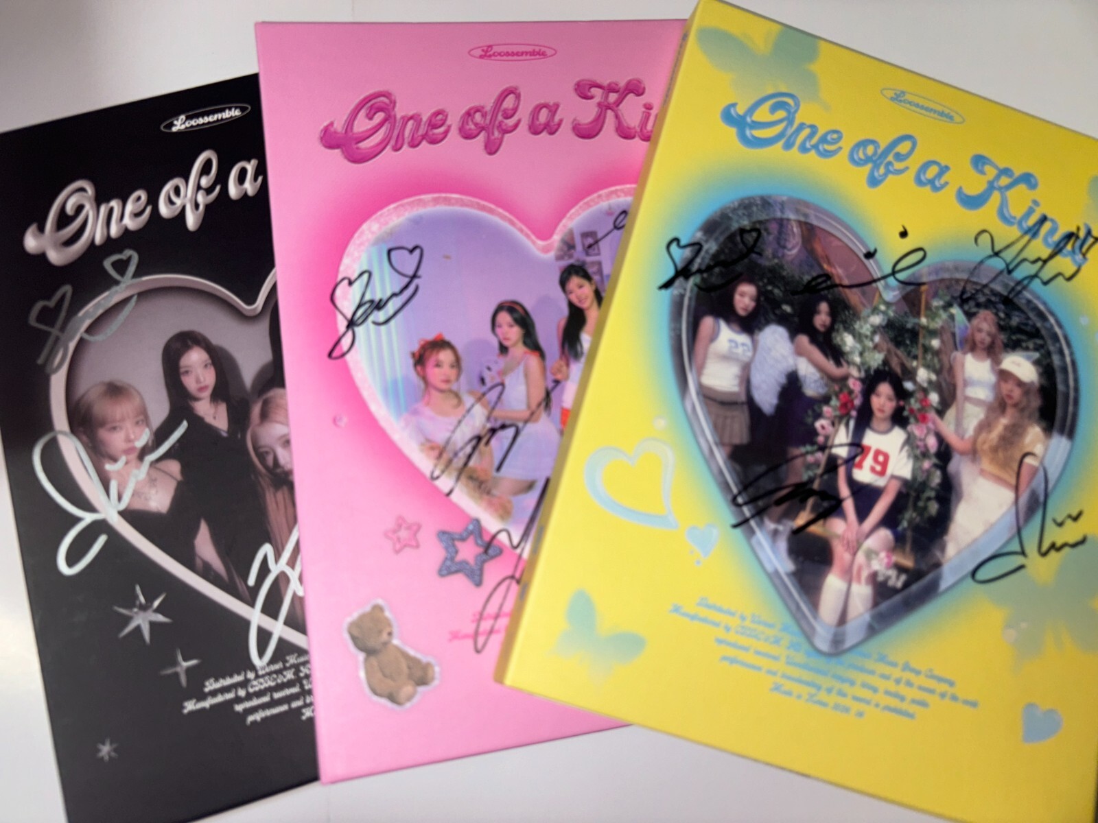 LOOSSEMBLE [One of a Kind] Autographed Signed Album Full Set LOONA
