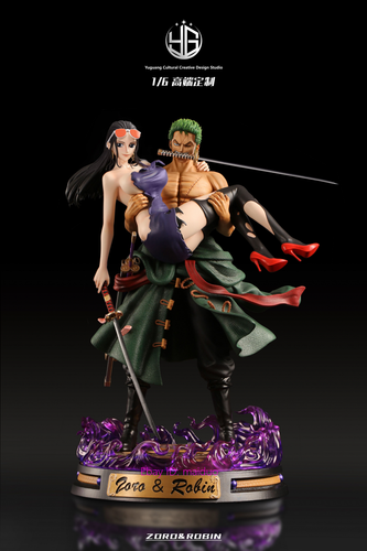 Roronoa Zoro Robin Resin YG Studio One Piece Figurine Standard ver
