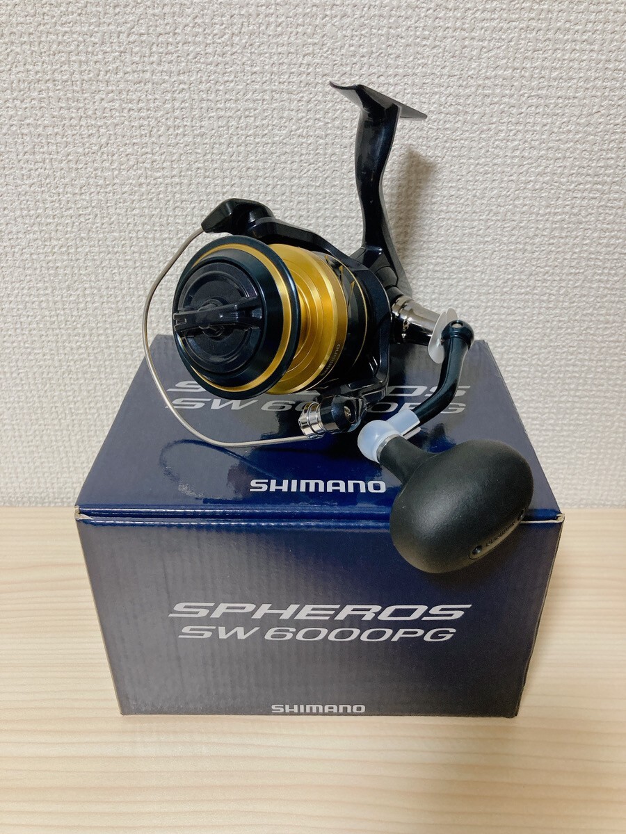 Spinning Reel 21 SPHEROS SW 6000PG Gear Ratio 4.6:1 Fishing Reel