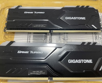 RGB DDR4 RAM] GIGASTONE Game TURBO 32GB Kit (2x16GB)DDR4 3200MHz