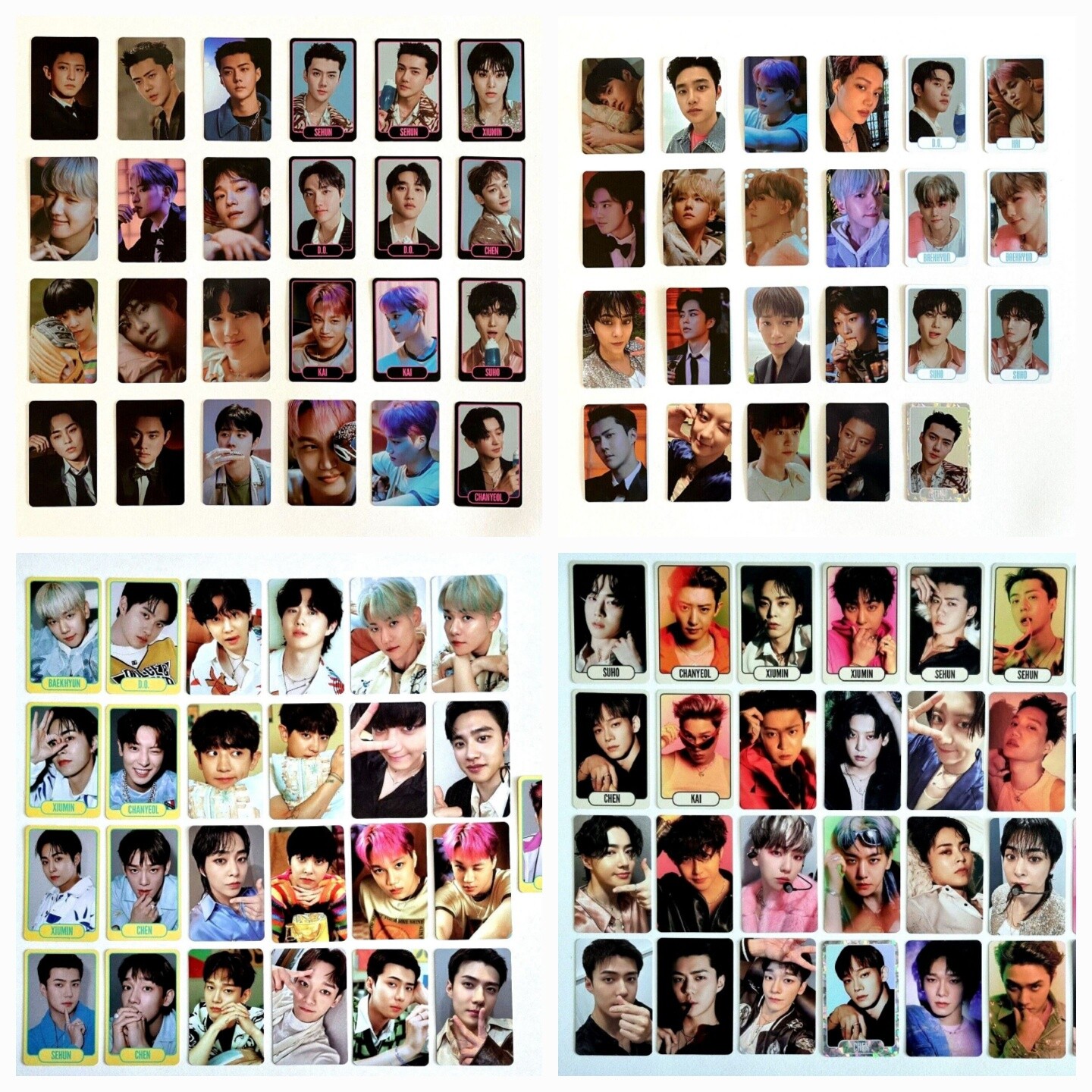 EXO Cream Soda POP-UP Exist OFFICIAL MD GOODS PHOTOCARD TRADING