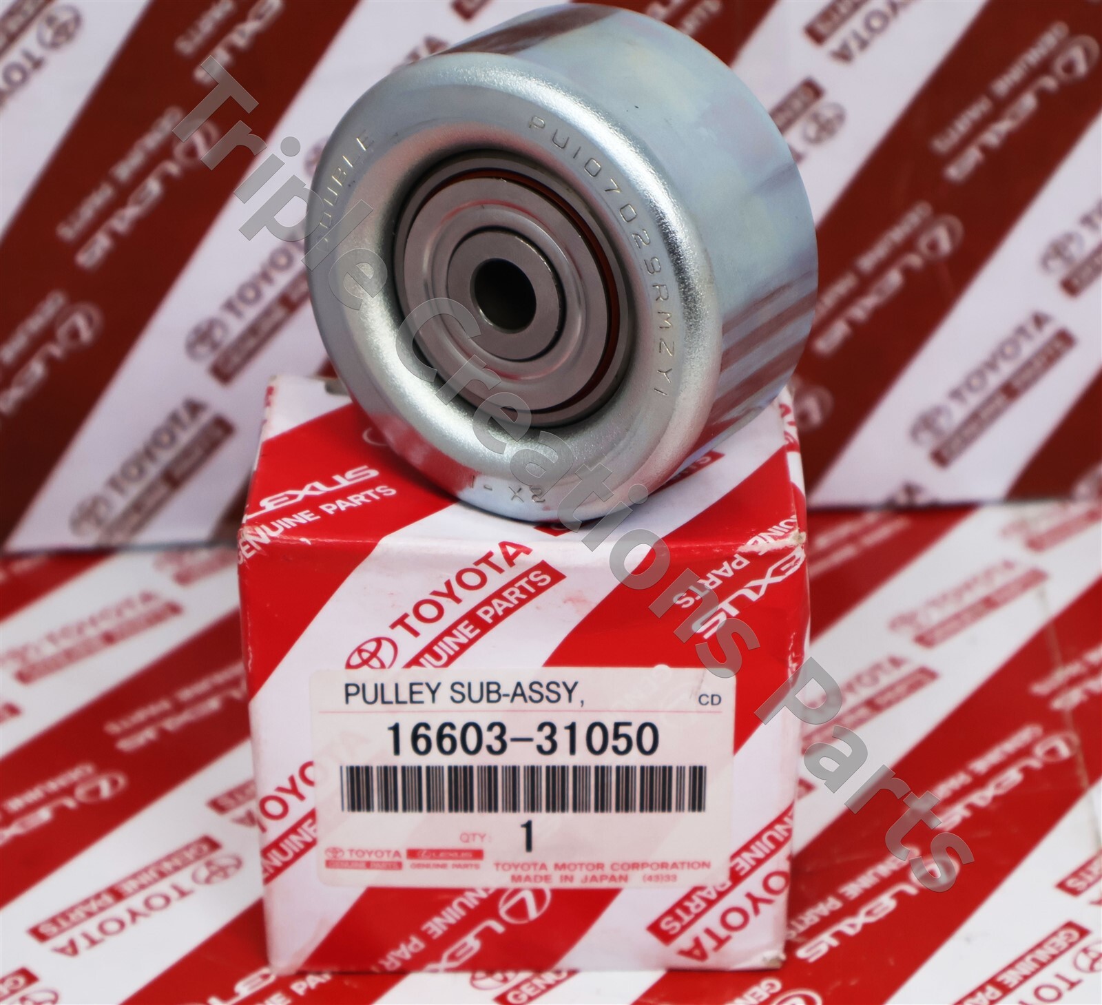 16603-31050 Genuine Toyota 4Runner FJ Tacoma Tundra Drive Belt