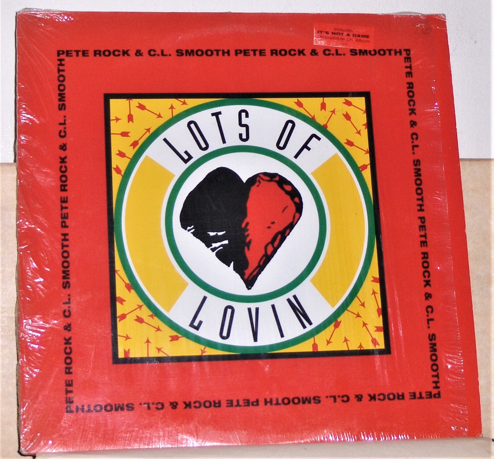 Pete Rock and C L Smooth – Lots Of Lovin - 12 inch Single Vinyl